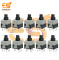 8.5 x 8.5mm 6-Pin Horn Type Push Button Switch Pack of 10